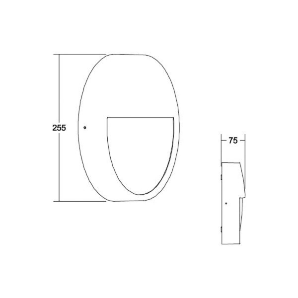 Brumberg eye led buitenwandlamp