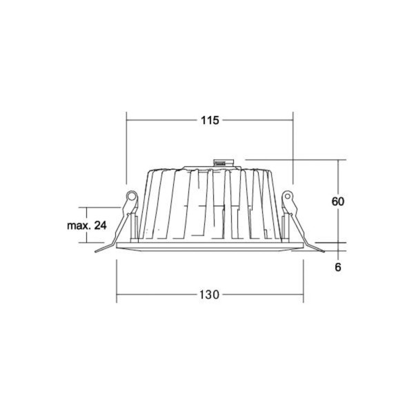 Brumberg led inbouwdownlight lydon mini