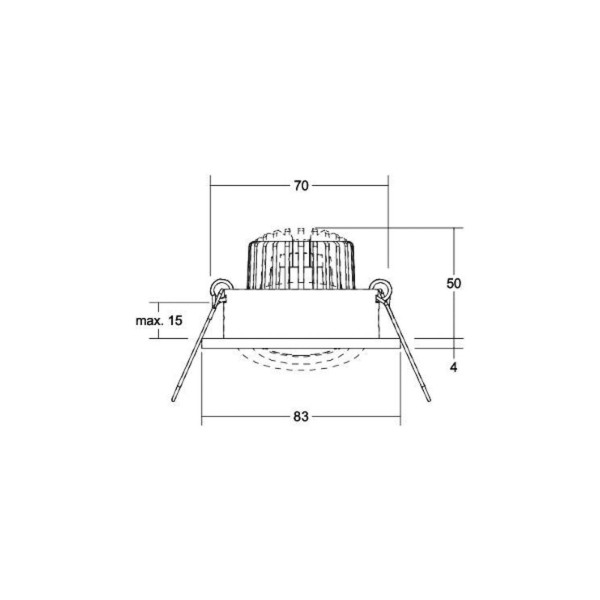 Brumberg led inbouwspot berrie-r