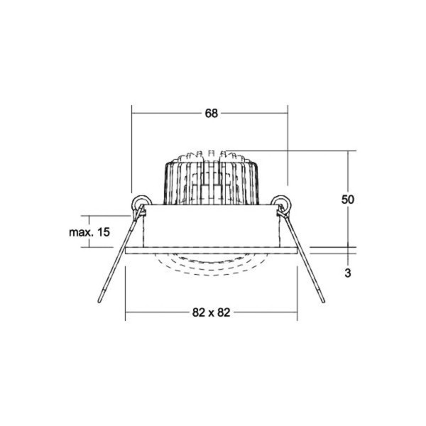 Brumberg led inbouwspot tirrel-s