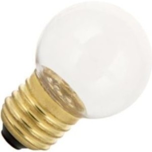 Bailey DIP | LED Kogellamp Plastic | Grote fitting E27 | 0,7W (vervangt 5W)