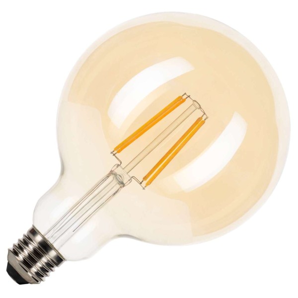 Led filament lampen kan men zien als de moderne duurzame versie van de oude gloeilamp. De zogenaamde filamenten vervangen de traditionele gloeidraad waardoor de lampen vele malen energiezuiniger zijn en veel langer meegaan. Deze serie lampen zijn dimbaar (afhankelijk van type dimmer en aantal te dimmen lampen op 1 dimmer).