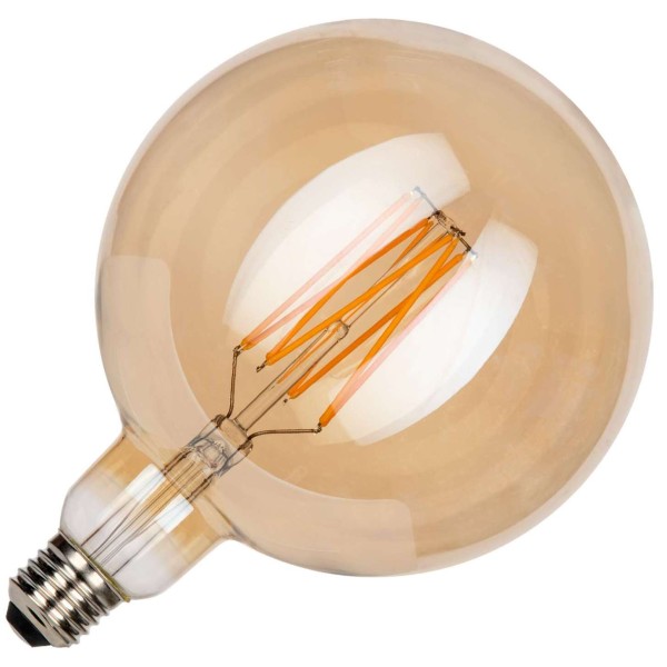 Led filament lampen kan men zien als de moderne duurzame versie van de oude gloeilamp. De zogenaamde filamenten vervangen de traditionele gloeidraad waardoor de lampen vele malen energiezuiniger zijn en veel langer meegaan. Deze serie lampen zijn dimbaar (afhankelijk van type dimmer en aantal te dimmen lampen op 1 dimmer).