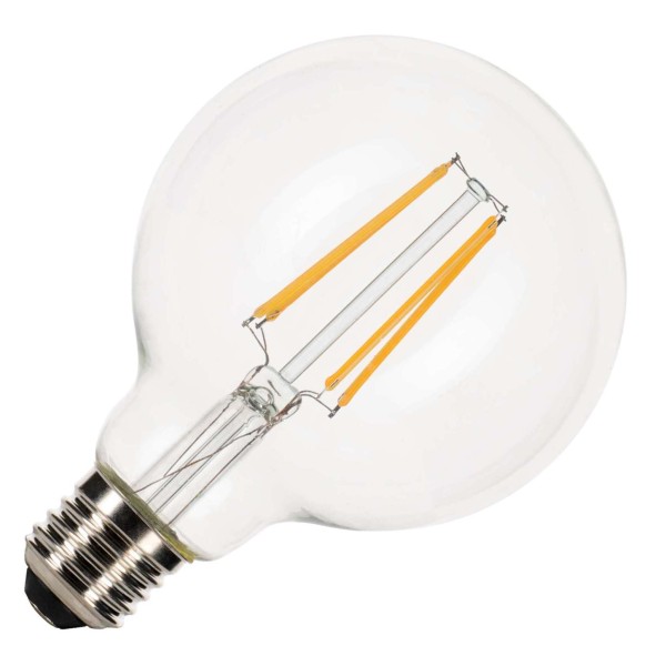 Led filament lampen kan men zien als de moderne duurzame versie van de oude gloeilamp. De zogenaamde filamenten vervangen de traditionele gloeidraad waardoor de lampen vele malen energiezuiniger zijn en veel langer meegaan. Deze serie lampen zijn dimbaar (afhankelijk van type dimmer en aantal te dimmen lampen op 1 dimmer).