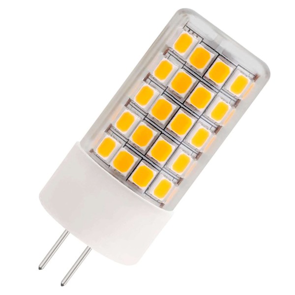 De led compact serie bestaat uit lampen die vanwege het compacte ontwerp ideaal zijn als vervangers van halogeen lampen. Deze gy6. 35 uitvoering is inzetbaar in zowel standaard 12vac laagvolt systemen als in systemen met gelijkspanning (dc). Zeer breed spanningsbreik. Omgevingstemperatuur bereik: -20°c tot +40°c.