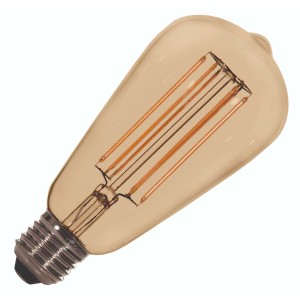 Bailey | LED Edisonlamp | Grote fitting E27  | 5.8W Dimbaar