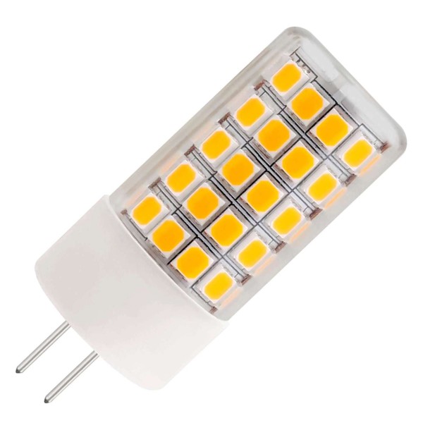 De led compact serie bestaat uit lampen die vanwege het compacte ontwerp ideaal zijn als vervangers van halogeen lampen. Deze gy6. 35 uitvoering is inzetbaar in zowel standaard 12vac laagvolt systemen als in systemen met gelijkspanning (dc). Omgevingstemperatuur bereik: -40°c tot +40°c.