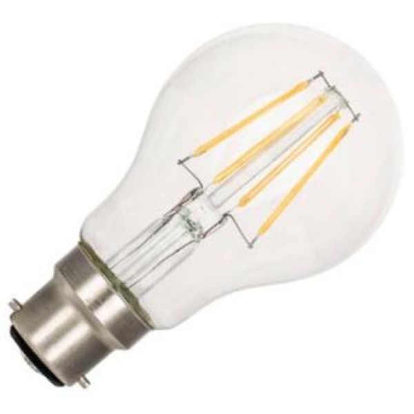 De standaardlamp led filament 5w (vervangt 50w) bajonetfitting b22 is verkrijgbaar in 5w. Dit lijkt wellicht weinig