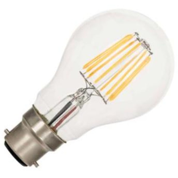 De standaardlamp led filament 7w (vervangt 70w) bajonetfitting b22 is verkrijgbaar in 7w. Dit lijkt wellicht weinig