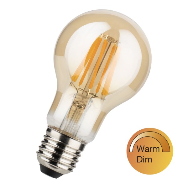 Met bailey’s warmdim filament lamp kun je van knus warm licht (2000k) naar functioneel warm wit licht (2500k) en weer terug in letterlijk een handomdraai. De sierlijke dim-to-warm led filamenten geven deze lichtbron bovendien de soortgelijke uitstraling als die van de gloeilampdraden. Ideaal bijvoorbeeld in armaturen of pendelsets boven (eet) tafels of in staande lampen om een huiskamersfeer te creëren. Raadpleeg de dimmerlijst om de juiste dimmer te kiezen.