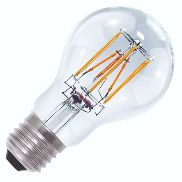 Met bailey’s dim to warm filament lamp kun je van knus warm licht (2200k) naar functioneel warm wit licht (3000k) en weer terug in letterlijk een handomdraai. De sierlijke led filamenten geven deze lichtbron bovendien de soortgelijke uitstraling als die van de gloeilampdraden. Ideaal bijvoorbeeld boven (eet) tafels of in staande lampen om een huiskamersfeer te creëren. Raadpleeg de dimmerlijst om de juiste dimmer te kiezen.