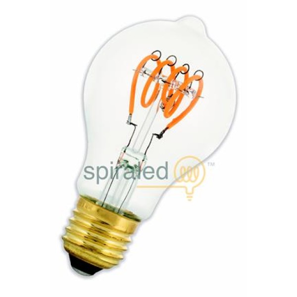 De spiraled thomas led filament 4w (vervangt 40w) grote fitting e27 is verkrijgbaar in 4w. Dit lijkt wellicht weinig