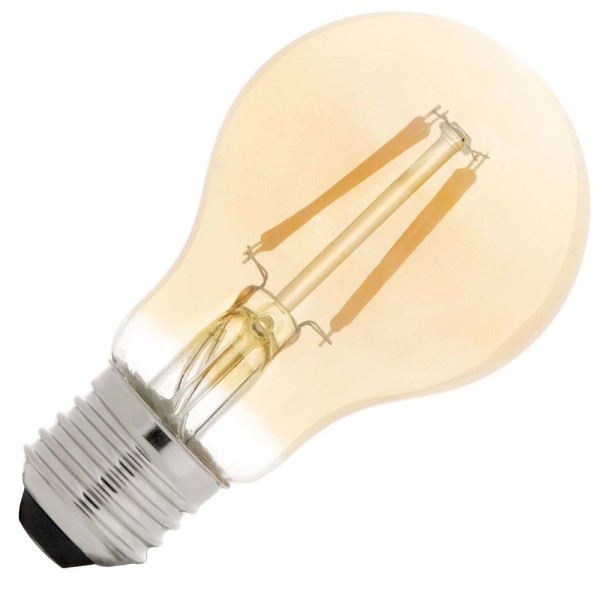 Met deze sensorlamp krijgt u een buitenlamp met licht donker sensor die er ook nog mooi uit ziet. De lamp maakt namelijk gebruik van een mooi led filament die heel erg lijkt op de ouderwetse gloeilamp maar dan met zuinig verbruik. De lamp schakelt vanzelf in als het donker is. Als het weer licht wordt schakelt de lamp weer uit. U hoeft dus niet bang te zijn dat u de lamp onnodig aan laat en energie verspilt. Deze versie is uitgevoerd in 4 watt met goud glas en een standaard e27 fitting. Dit is vergelijkbaar met een gloeilamp van 30 watt met goud glas. In onze webshop vindt u ook versies met helder glas en met een edison lampvorm.