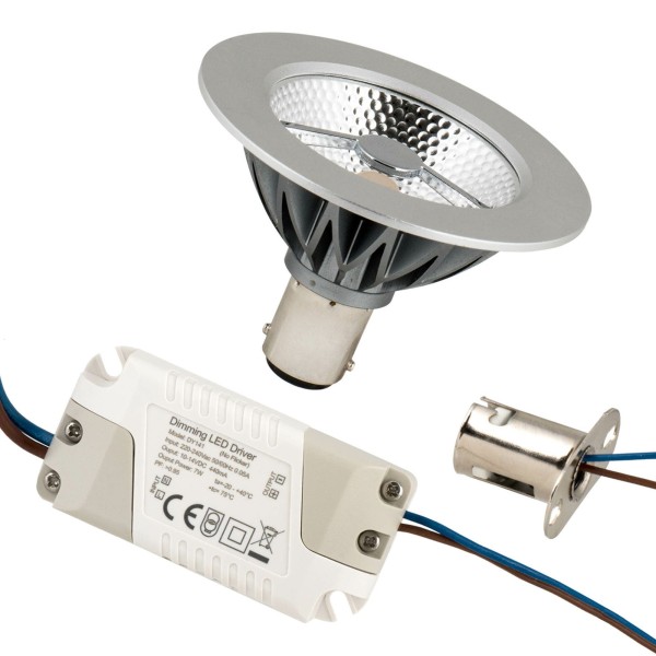 De zogenaamde led - spotjes uit de baispot serie kenmerken zich door een veel langere levensduur en een aanzienlijk minder energieverbruik dan hun halogeenvoorgangers. Vanwege het compacte ontwerp zijn ze eenvoudig uitwisselbaar. Deze lamp is ideaal voor gebruik in de typische ar70 toepassingen zoals algemene verlichting in winkels