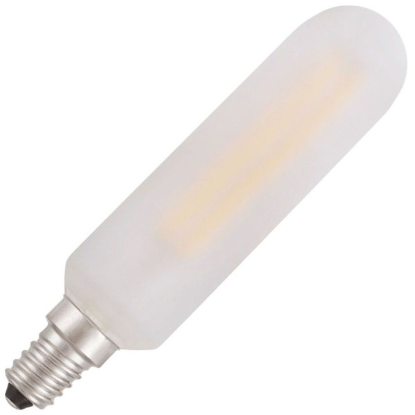 T30 buislamp uit de nieuwe milky serie van bailey. Dit zijn lampen met 'opaal' melkglas in een bijzondere vorm. De lampen hebben een kleine e14 fitting en een led filament van 4 watt. De lampen geven licht dat vergelijkbaar is met een gloeilamp van 45 watt met soortgelijk mat glas.