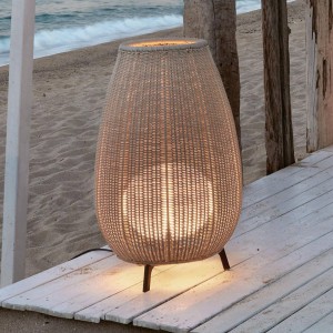 Bover Amphora 01 – terraslamp, licht beige