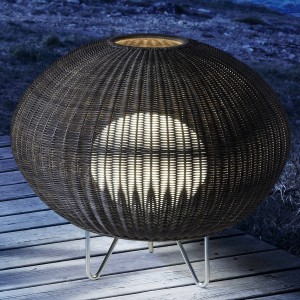 Bover Garota P/01 terraslamp in bruin