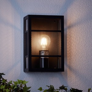 Brilliant Buitenwandlamp Gettta, zwart