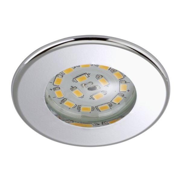 Briloner efficiënte led inbouwspot nikas ip44 chroom