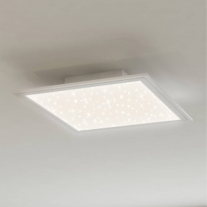 Briloner LED paneel Vesta, sterrenhemel, 29 x 29 cm