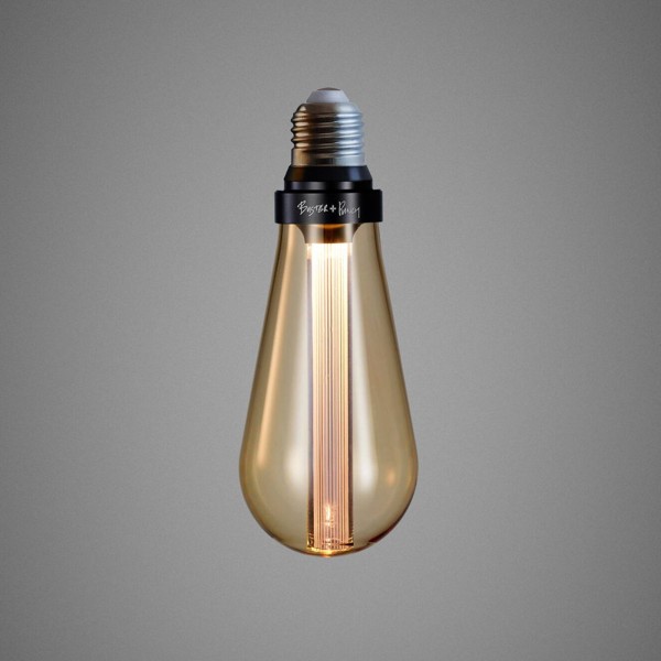 Buster + punch led lamp e27 2w dimbaar goud