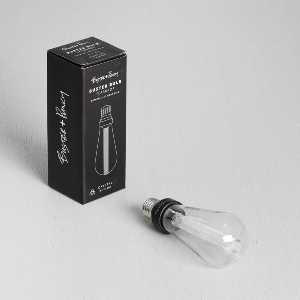 Buster + punch teardrop led lamp e27 3. 5w 2. 500k