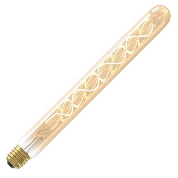 Laat je inspireren door de gedraaide filamenten in deze serie. Deze dimbare lampen geven een warme gloed en zijn gemaakt om gezien te worden.