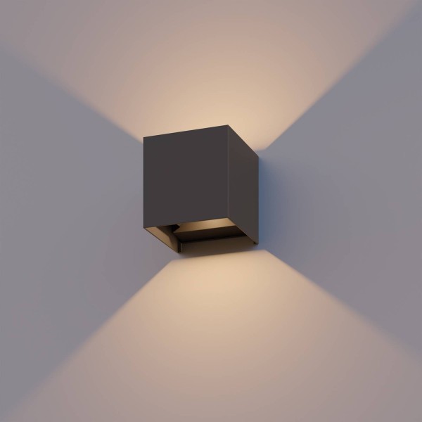 Calex led buitenwandlamp cub