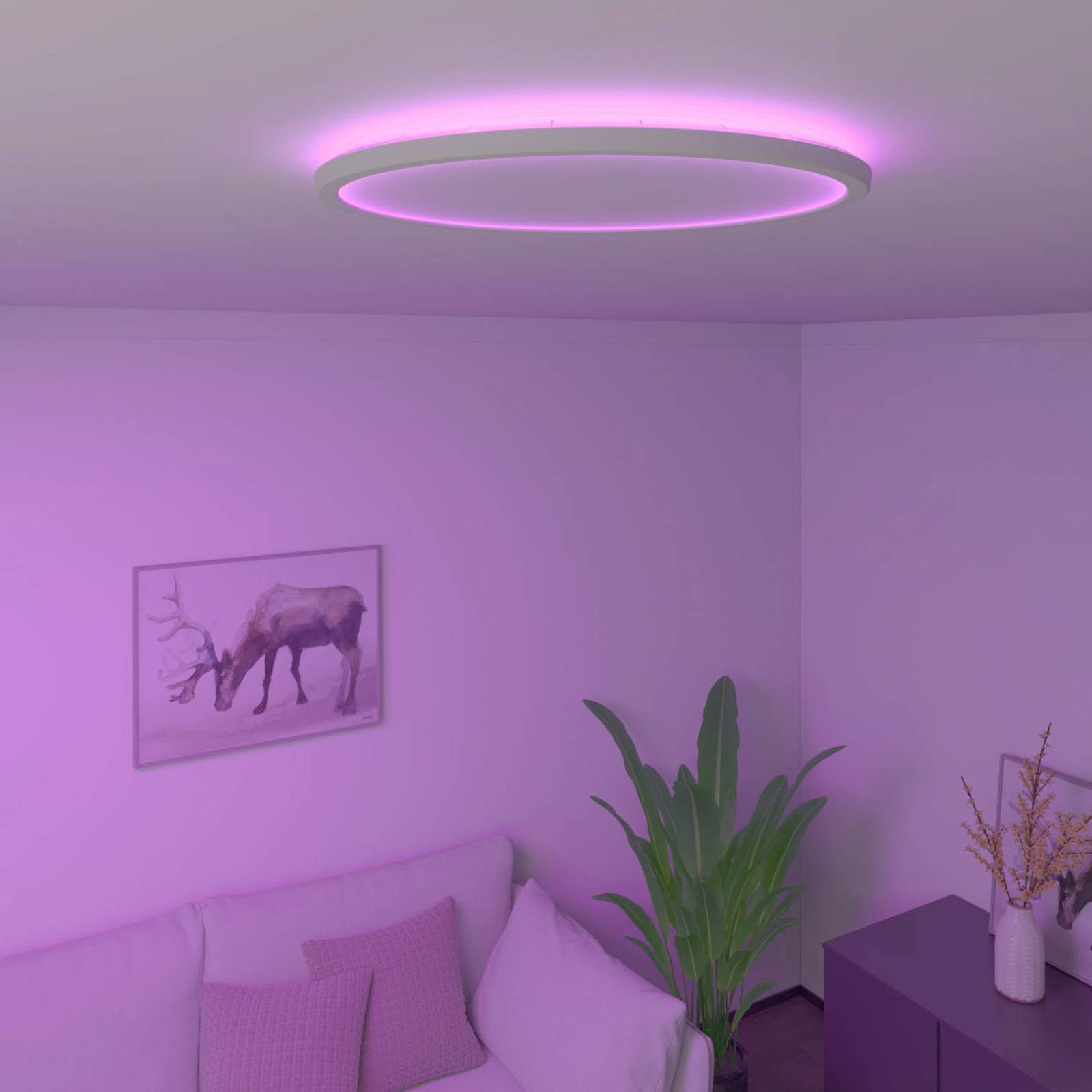 Calex smart halo led plafondlamp, ø 40 cm