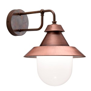 Cremasco Castello – mooie buitenwandlamp mix van materialen