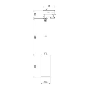 Deko-Light LED hanglamp Lucea Phase 10W zwart