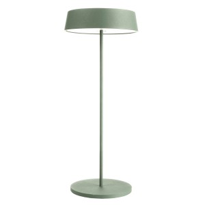 Deko-Light LED tafellamp Miram met accu, dimbaar, groen