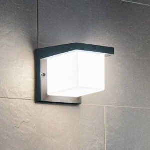 EGLO Kubusvormige led buitenwandlamp Desella