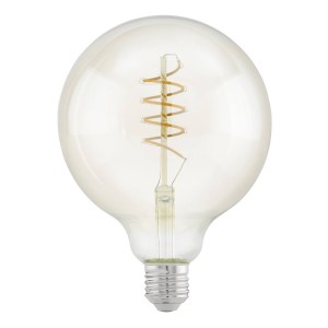 EGLO LED bollamp E27 G125 4W 2.200K filament