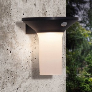 EGLO LED buitenwandlamp solar Corbezzola met sensor