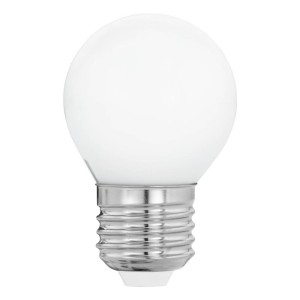 EGLO LED lamp E27 G45 4W, warmwit, opaal