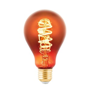 EGLO LED lamp E27 filament 4W 2.000K koper bedampt