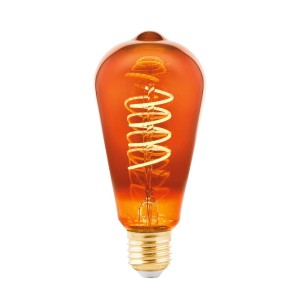 EGLO LED lamp ST64 E27 4W 2.000K filament koper