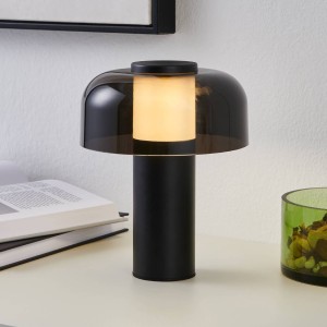 EGLO LED tafellamp Ponente, Ø 16 cm, zwart, CCT, dimbaar