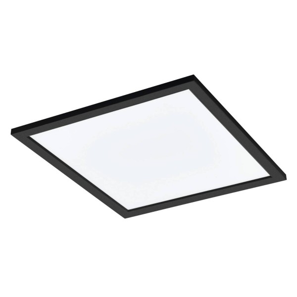 Eglo connect cct plafondlamp 45x45cm zwart