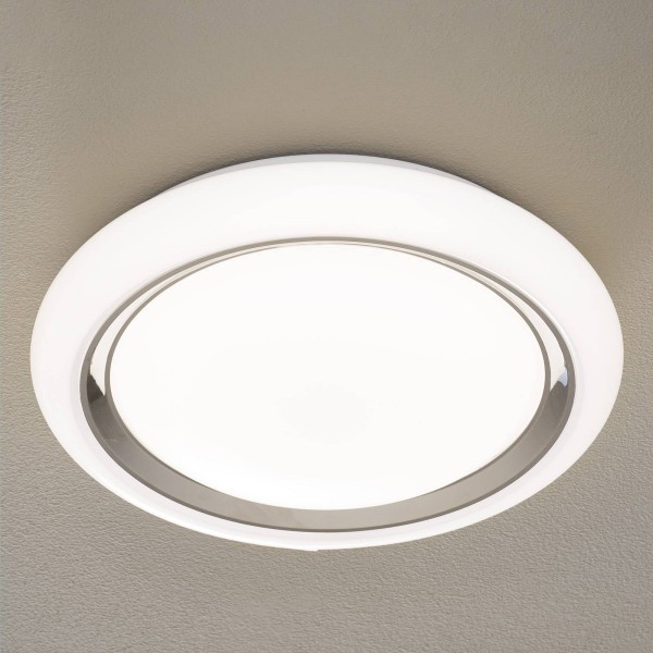 Eglo connect capasso-c led plafondlamp wit-chroom