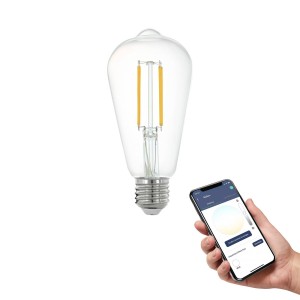 EGLO connect E27 ST64 lamp 6W 806lm 4000K