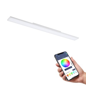 EGLO connect Turcona-Z LED plafondlamp 120x10cm