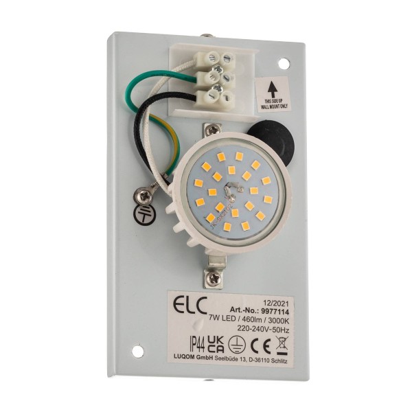 Elc kerralin led buitenwandlamp 15 cm 3