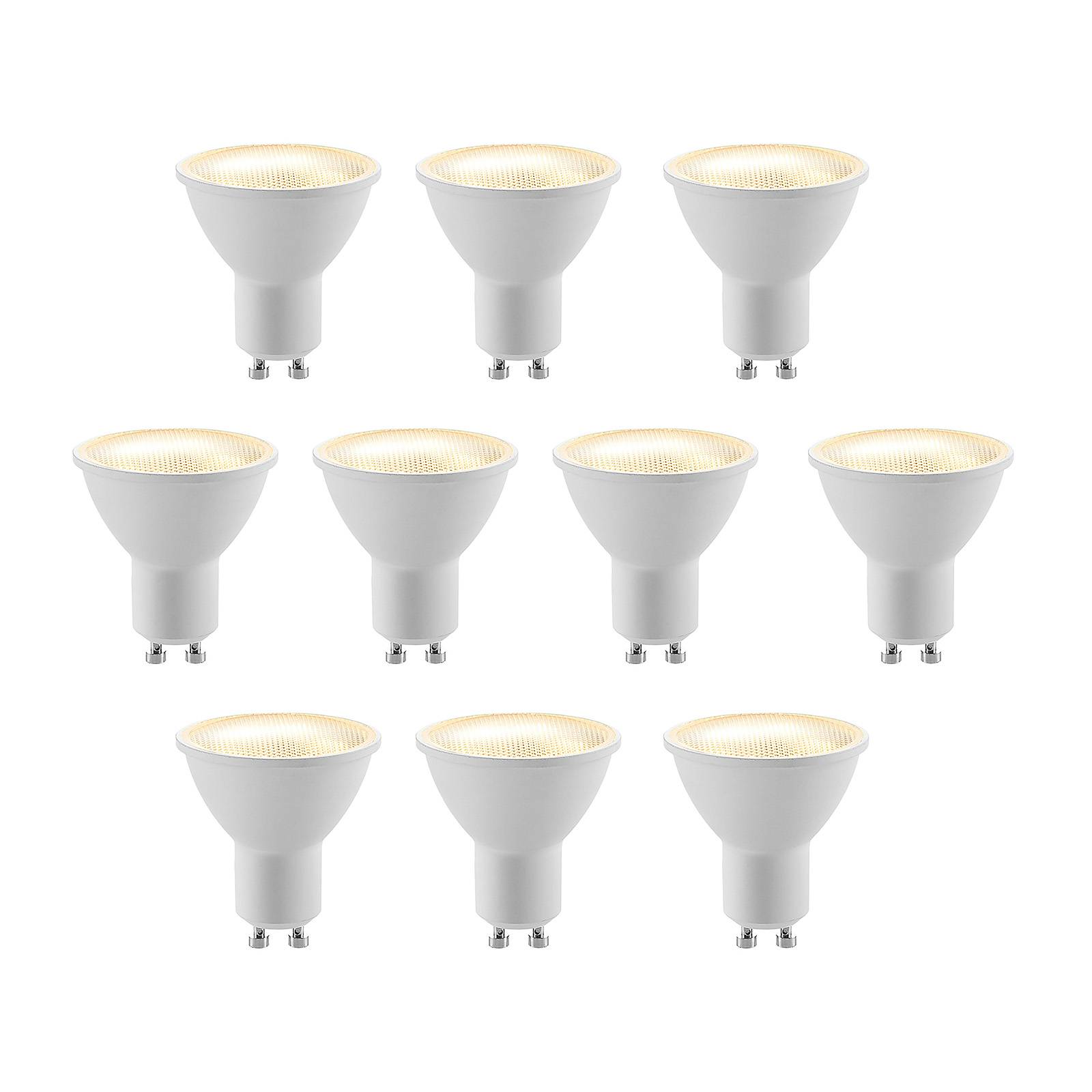 Elc led lamp gu10 5w 10er 2. 700k 120° 3-step-dim