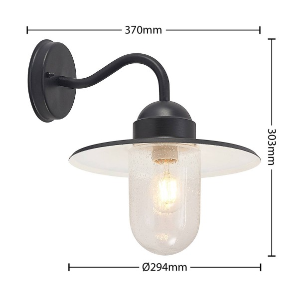 ELC Loremia buitenwandlamp van ijzer 2