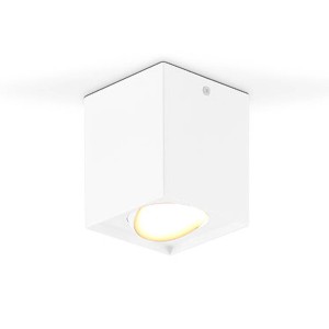 EVN Kardanus LED plafondlamp, 9x9cm, wit