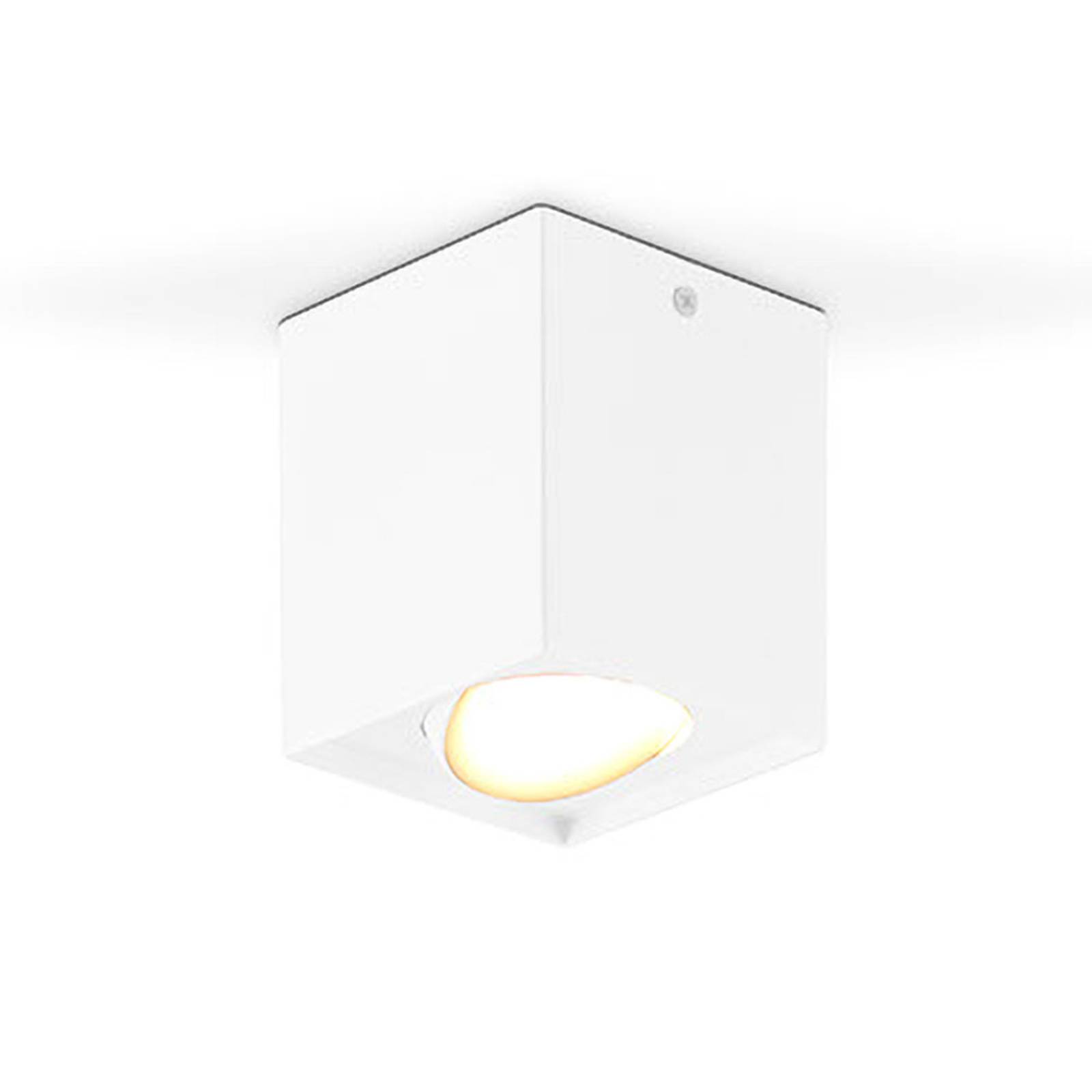 Evn kardanus led plafondlamp, 9x9cm, wit