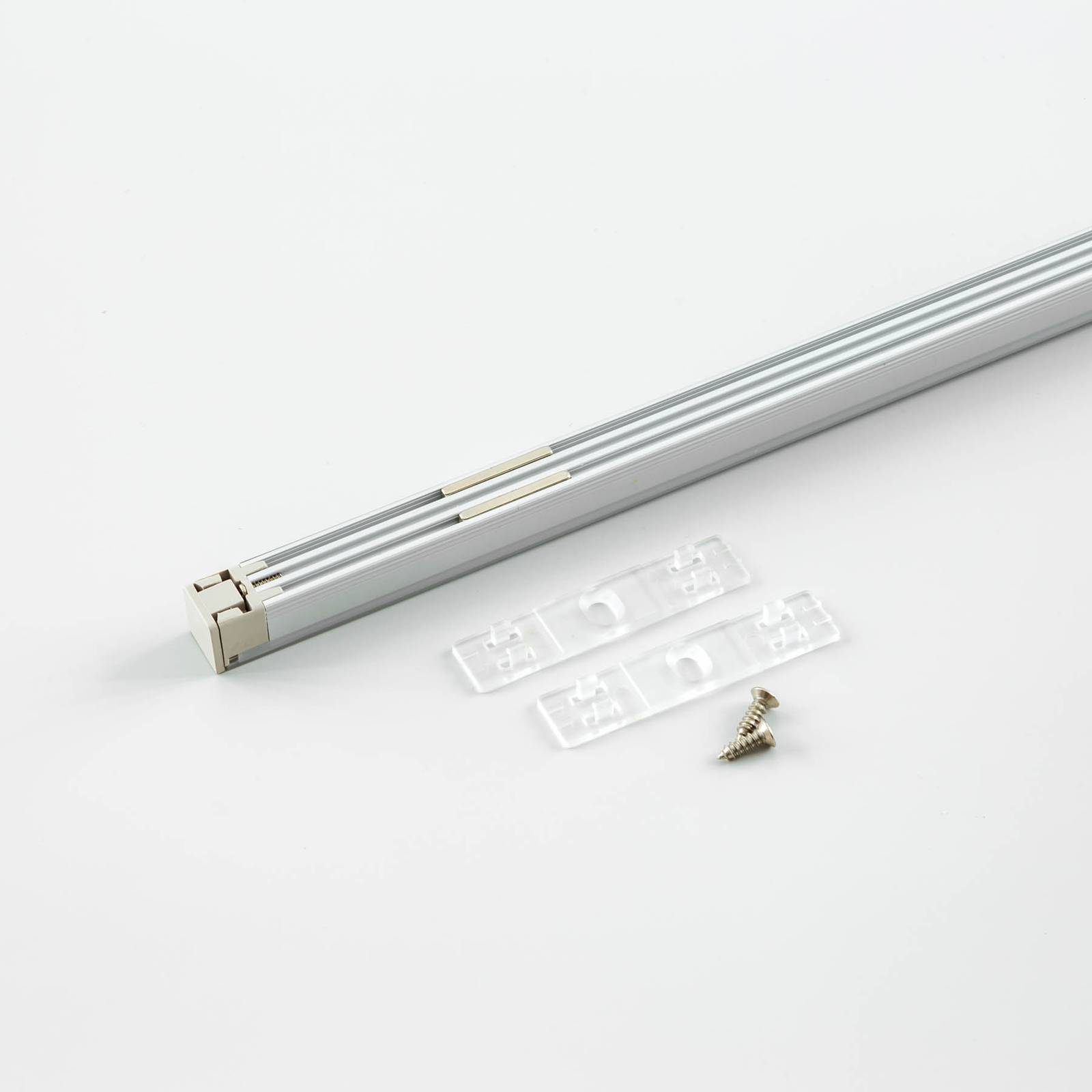 Evn led aanbouw lamp bordo van aluminium, lengte 59 cm