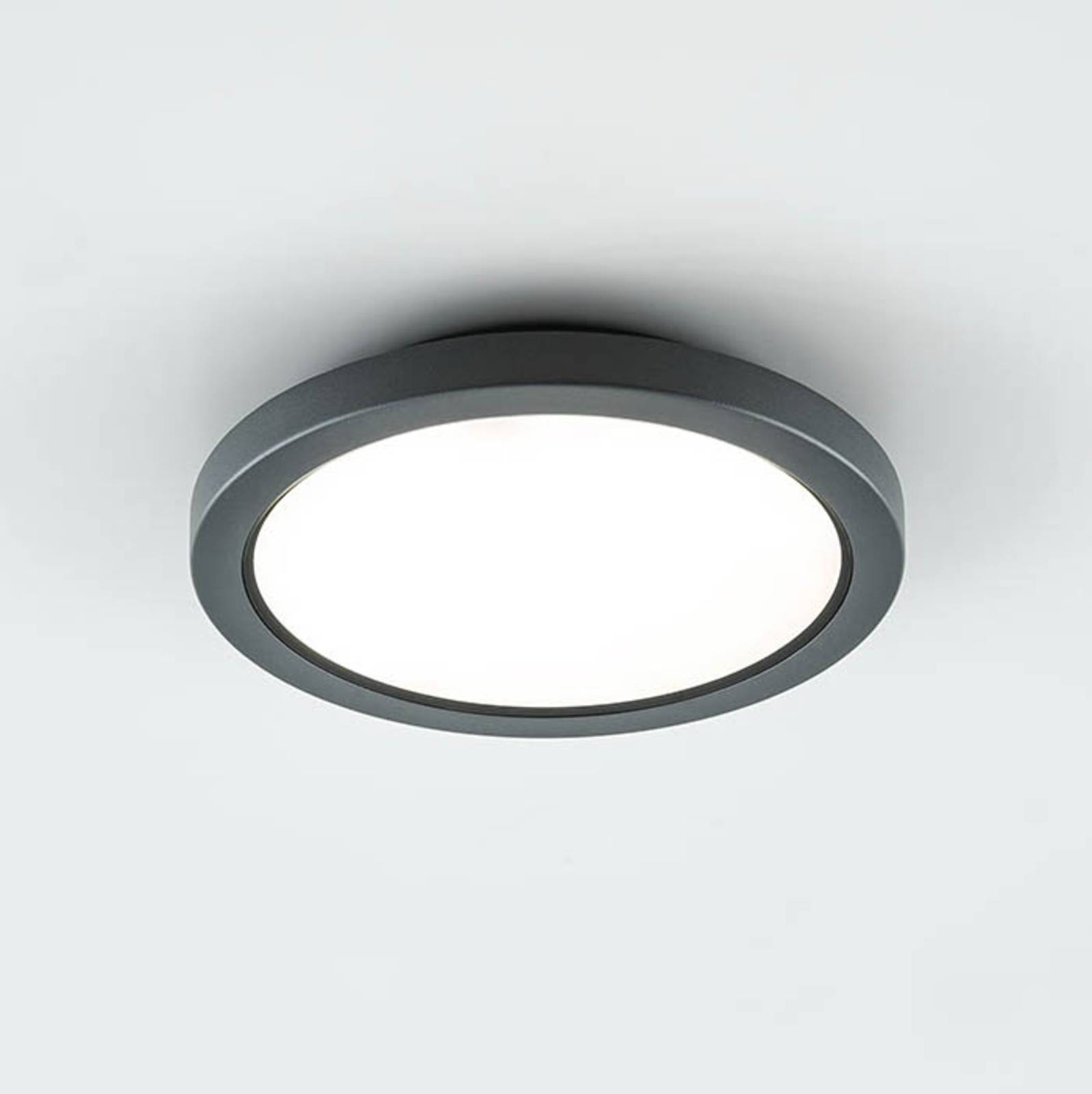 EVN Tectum LED buiten plafondlamp rond met glas